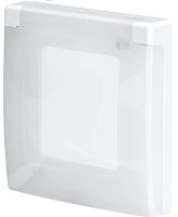 Рамка универсальная Legrand Inspiria 1-м. крышка IP44 белый картинка